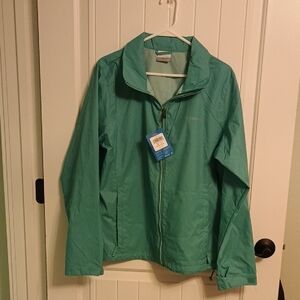 NWT Woman's XL Columbia Teal Jacket